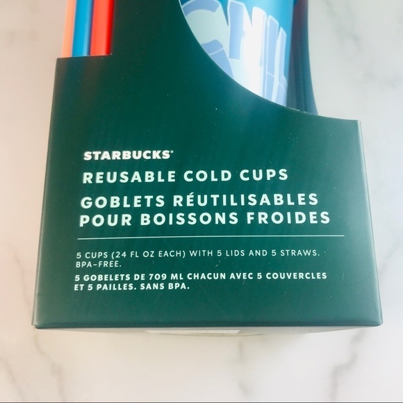 Starbucks 2020 Back to School Stickers Cold Cups - Picture 2 of 9